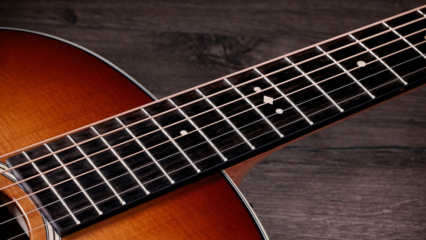 Taylor Gold Label Super Auditorium 714e Electric Acoustic Guitar Sunburst with Firestripe Pickguard to Order