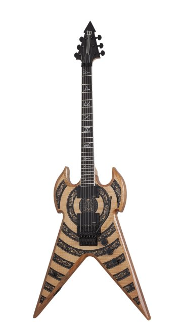Wylde Audio Warhammer FR Norse Dragon Electric Guitar RawTop