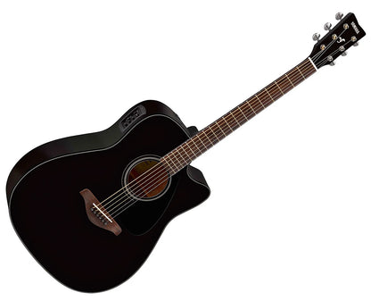 Yamaha FGX800C BL  Electric Acoustic Guitar in Black Finish