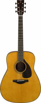 Yamaha FG5 II FG Red Label Gloss Dreadnought-Style Acoustic Guitar with Case - Natural