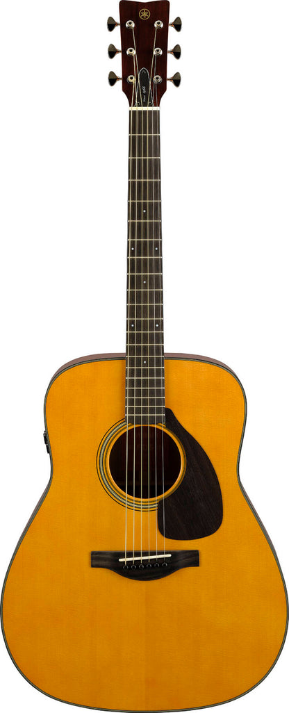Yamaha FGX5 II Gloss Red Label Dreadnought Style Electric/ Acoustic Guitar with Hardshell Case