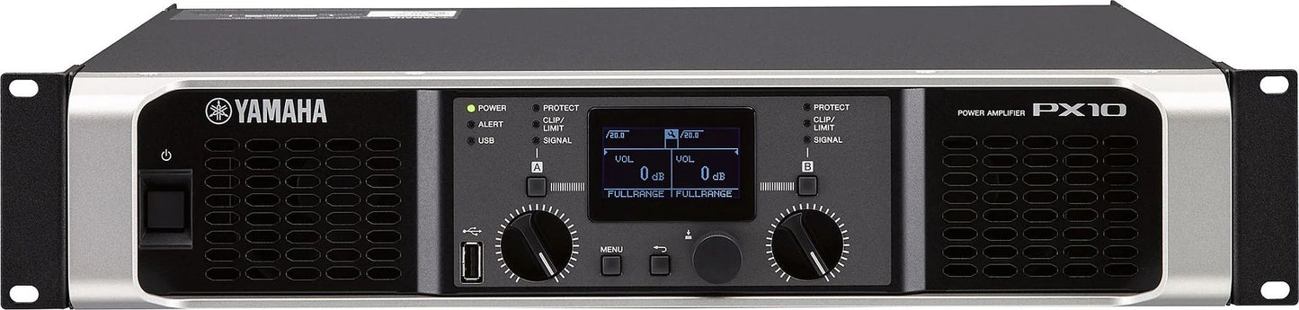 Yamaha PX10 1200W 2-Channel 2 RU Power Amplifier
