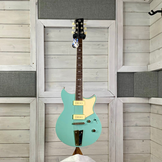 Yamaha RSS02T Revstar II Standard Electric Guitar with P90's and Gigbag in Sonic Blue
