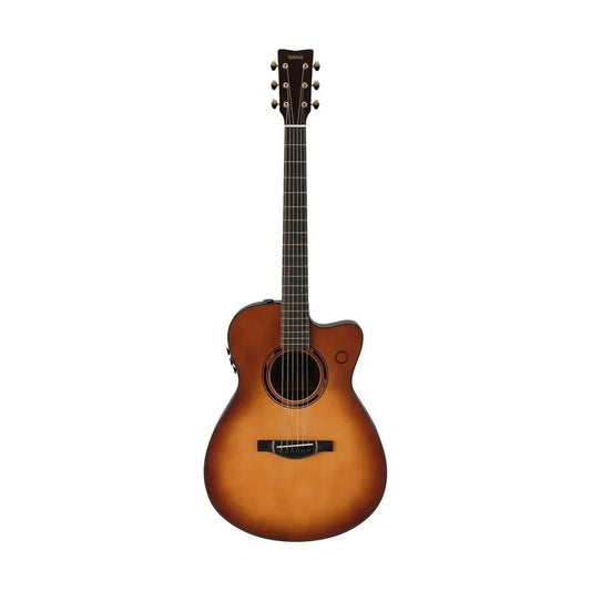 Yamaha TAS3CSDB TransAcoustic Concert Electric/ Acoustic Guitar in Sand Burst