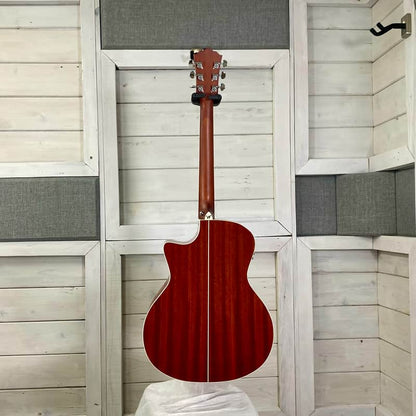Washburn Deep Forest Burl Electric Acoustic Guitar in Amber Fade
