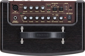 BOSS AC-22LX Acoustic Amplifier With Looper and Real Drums