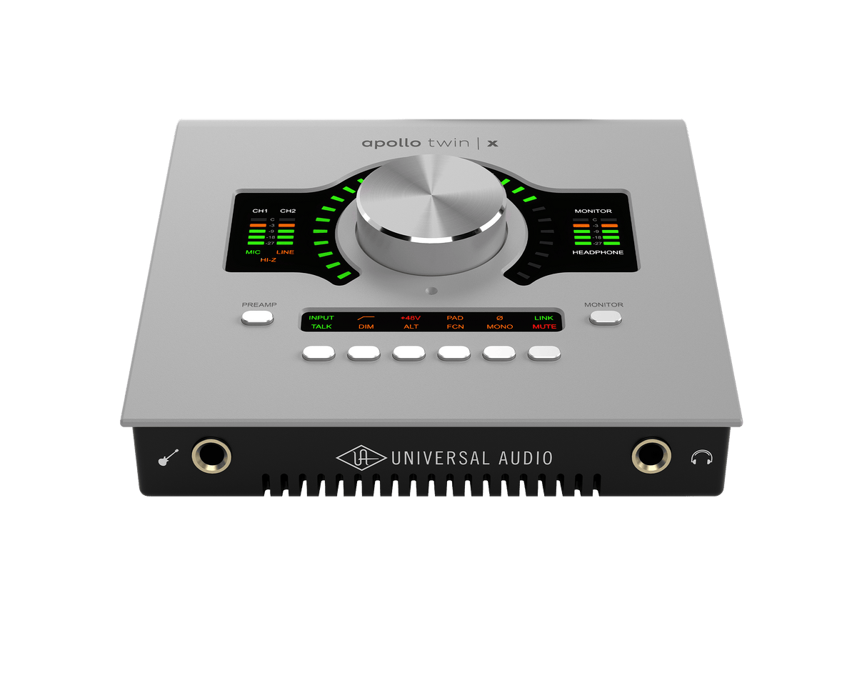 Universal Audio Apollo Twin X DUO Gen 2 Thunderbolt Audio Interface (Essentials+ / UAD Analog Classics)