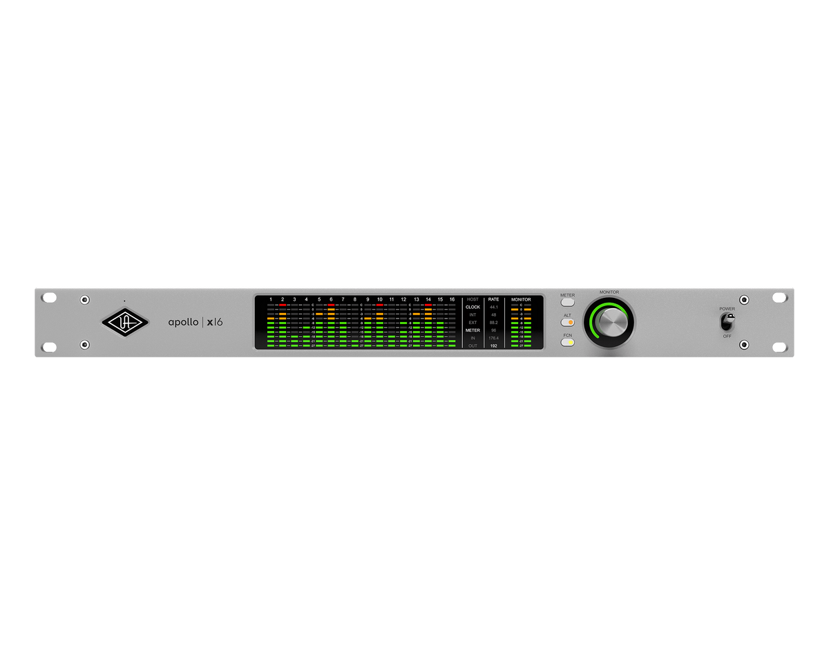 Universal Audio Apollo x16 Gen 2 Thunderbolt Audio Interface (Essentials+ / UAD Analog Classics)