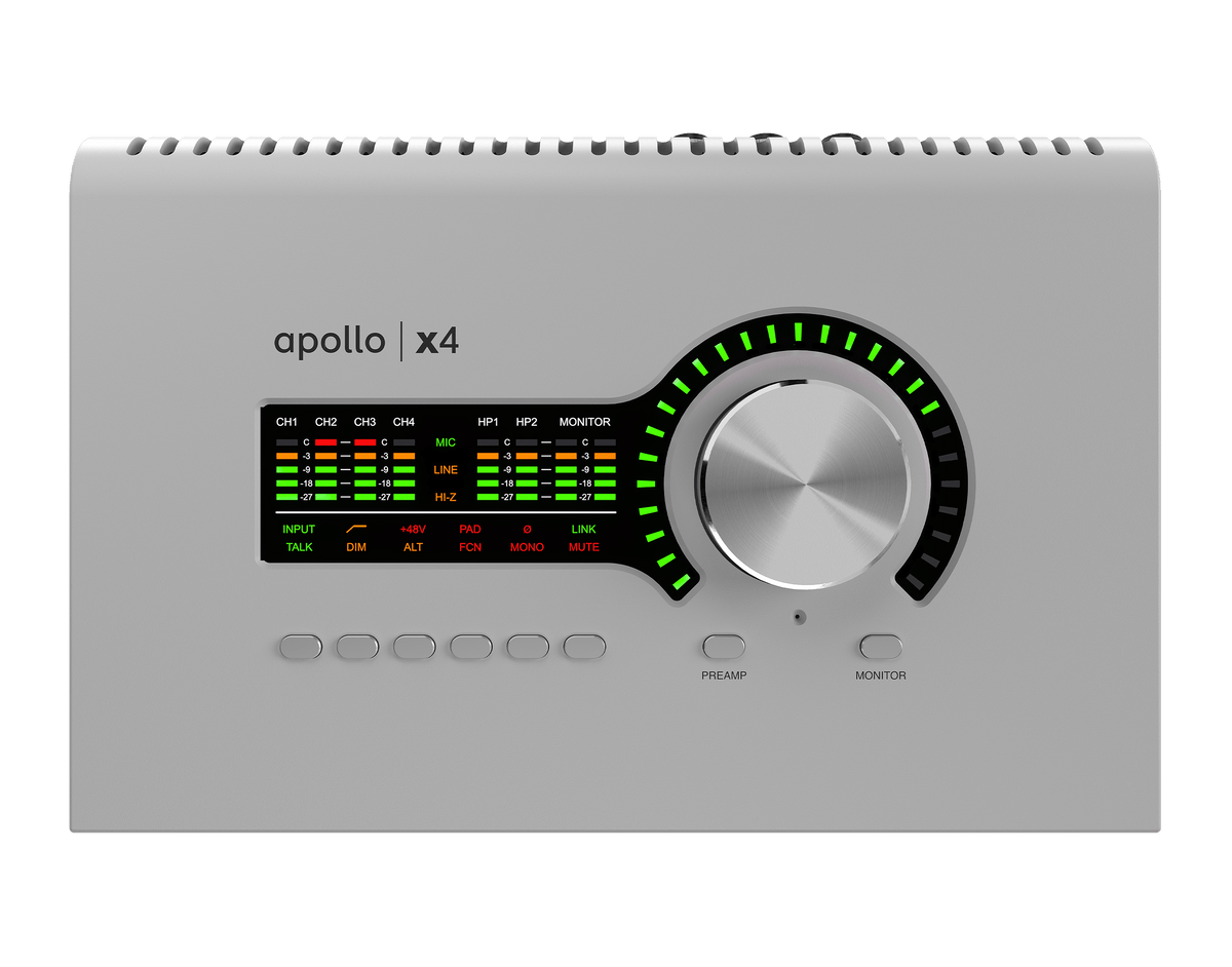 Universal Audio Apollo x4 Gen 2 Thunderbolt Audio Interface (Essentials+ / UAD Analog Classics)