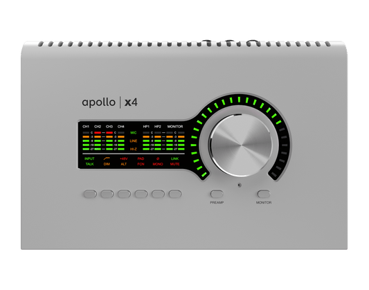 Universal Audio Apollo x4 Gen 2 Thunderbolt Audio Interface (Essentials+ / UAD Analog Classics)