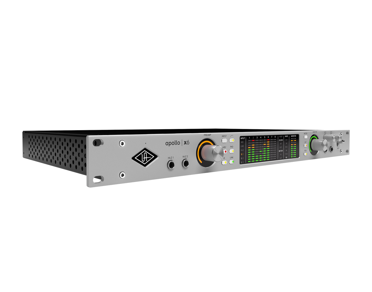 Universal Audio Apollo x6 Gen 2 Thunderbolt Audio Interface (Essentials+ / UAD Analog Classics)