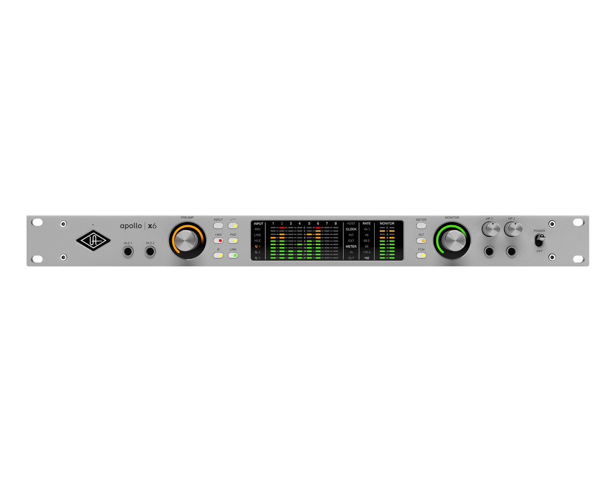 Universal Audio Apollo x8 Gen 2 Thunderbolt Audio Interface (Essentials+ / UAD Analog Classics)