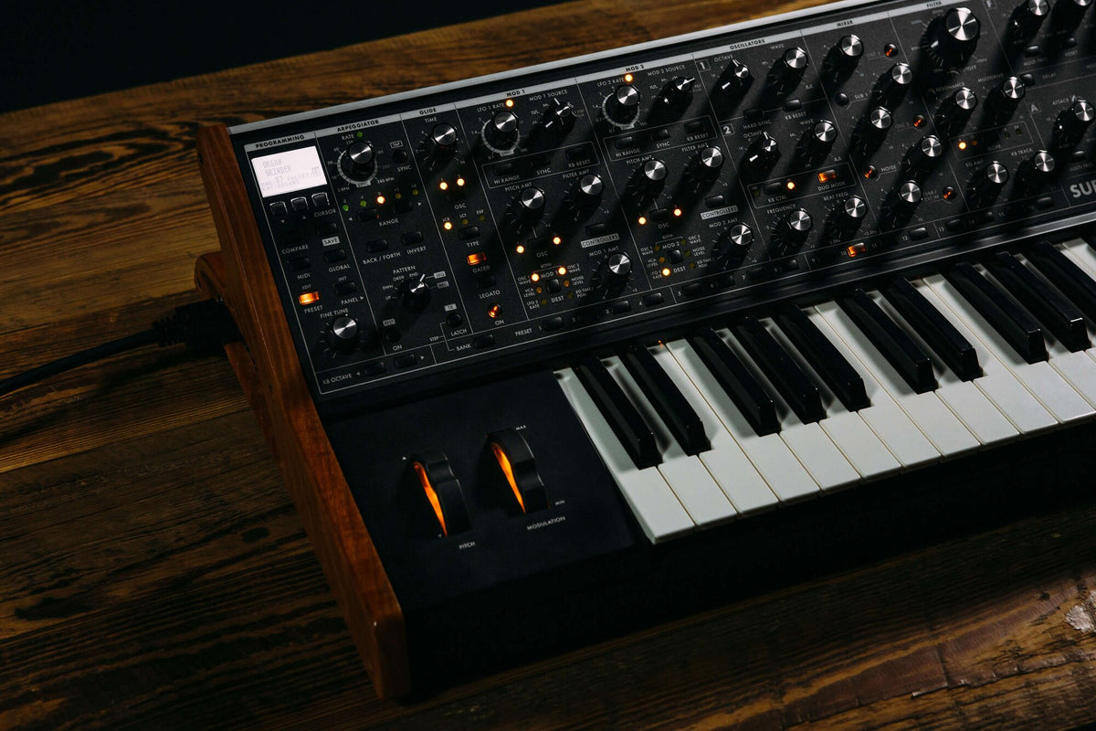 Moog Subsequent 37 paraphonic analog synthesizer