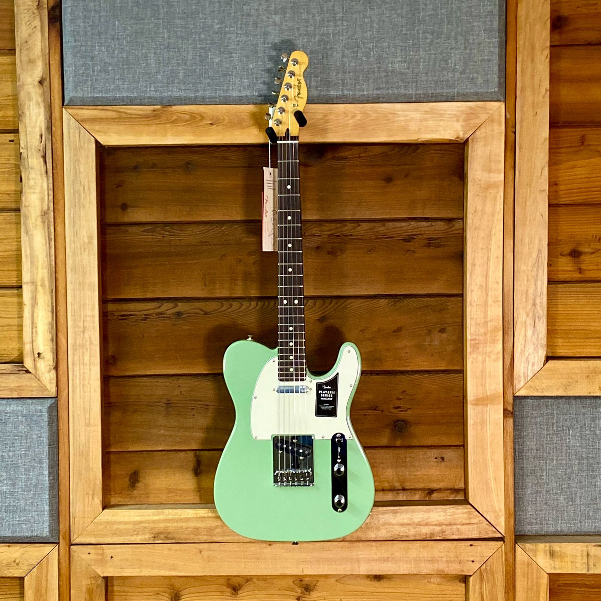 Fender Player II Telecaster With Rosewood Fingerboard in Birch Green
