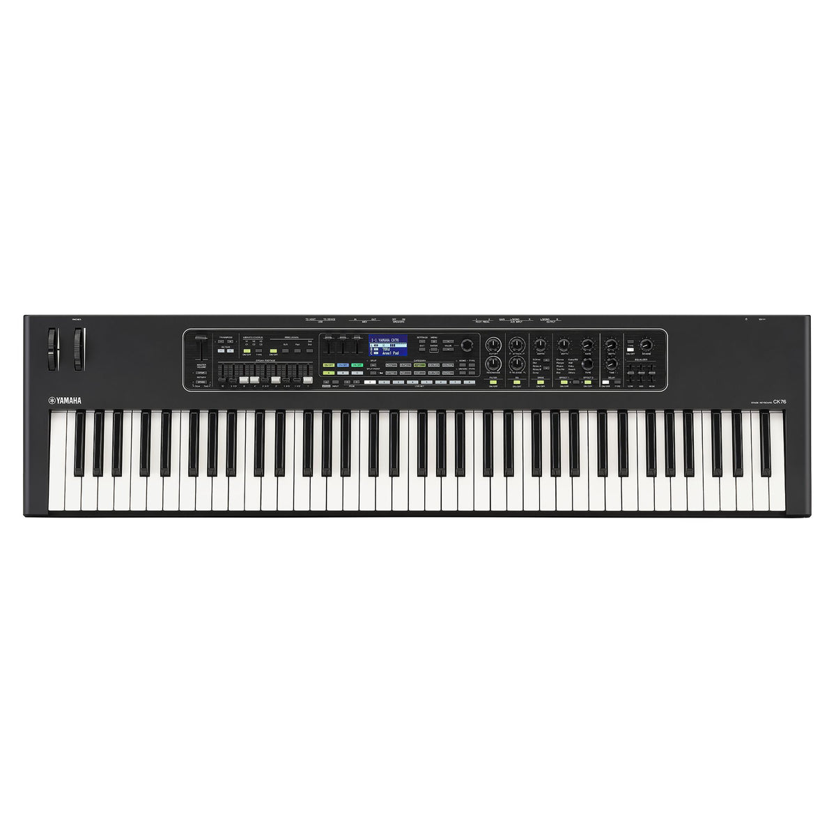 Yamaha CK76 76-Key Stage Keyboard with Speakers - Black