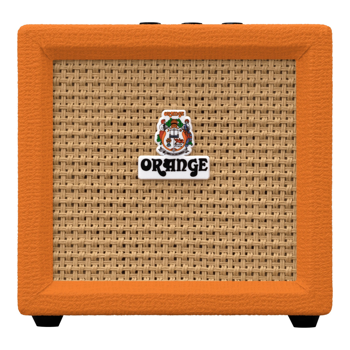 Orange Crush Mini 3W Portable Guitar Amp in Orange – front view