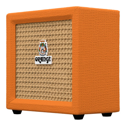 Orange Crush Mini 3W Portable Guitar Amp in Orange – alternate angle