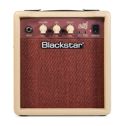 Blackstar Debut 10E in Cream – front view
