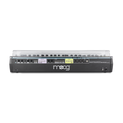 Decksaver Moog Matriarch cover, rear view