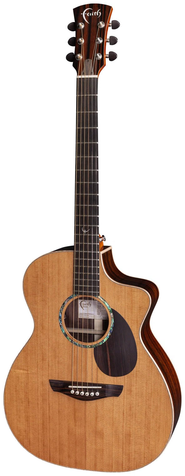 Faith Guitars PJE Legacy Earth Cutaway Electric / Acoustic Guitar (Spruce Rosewood) PRE ORDER