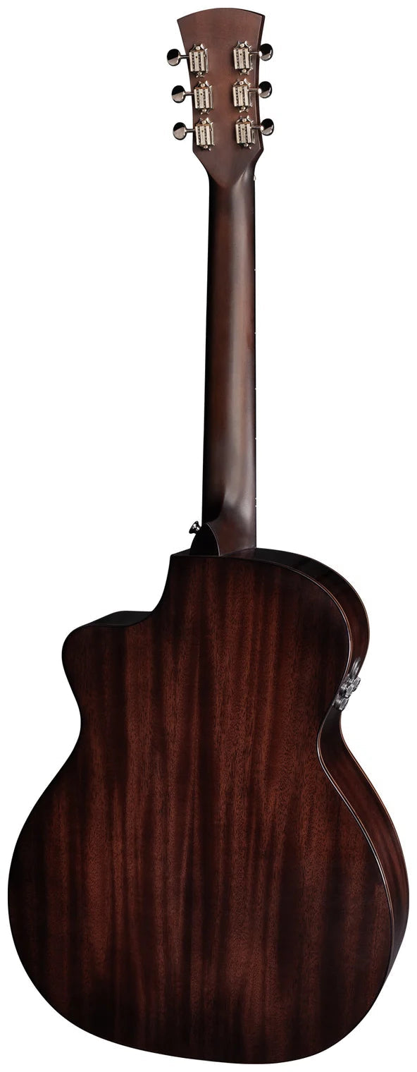 Faith Guitars PJE Legacy Earth Cutaway Electric / Acoustic Guitar, Dark Roast PRE ORDER