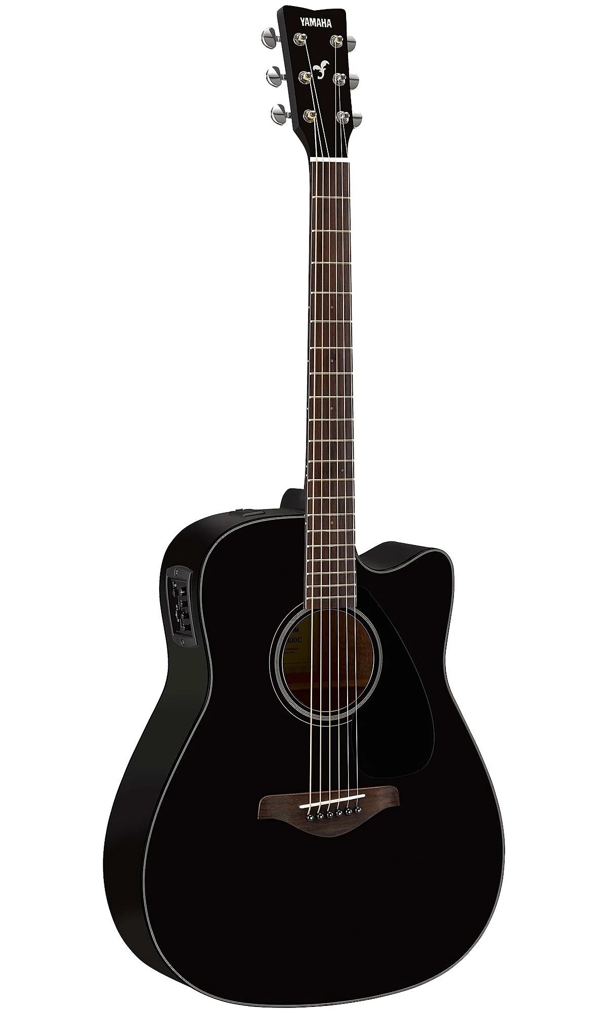 Yamaha FGX800C BL  Electric Acoustic Guitar in Black Finish