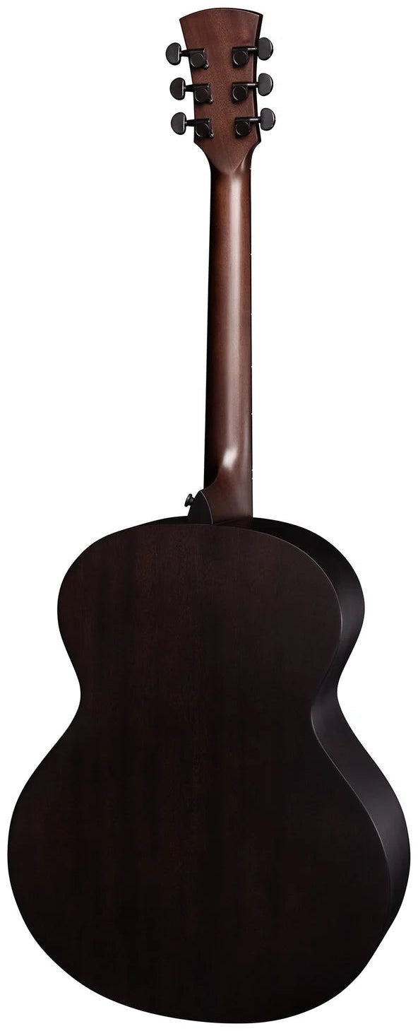 Faith Guitars Naked Neptune Electric / Acoustic Guitar, Black Stain Pre Order