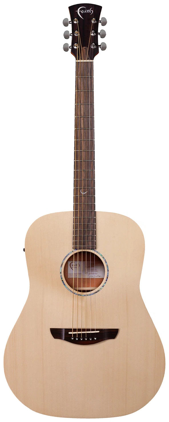 Faith Guitars Naked Saturn Electric / Acoustic Guitar With Gigbag Pre Order