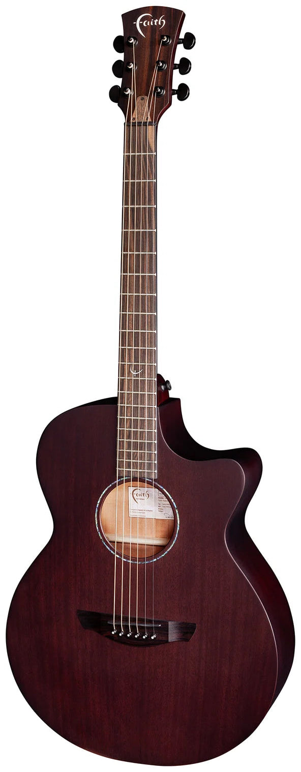 Faith Guitars Naked Venus Mahogany Electric / Acoustic Guitar PRE ORDER