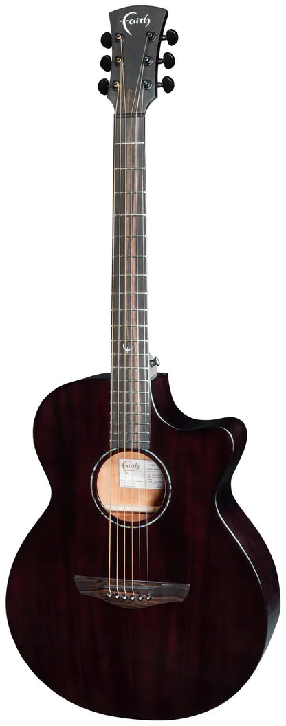 Faith Guitars Nexus Venus Cutaway Electric / Acoustic Guitar in Cognac Pre Order