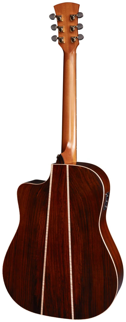 Faith Guitars HiGloss Saturn 3-Piece Indonesian Rosewood Back & Sides Electric/ Acoustic Guitar PRE ORDER