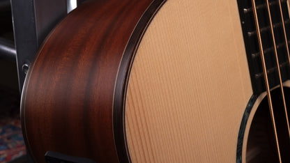 Faith Natural Titan Acoustic Bass Electro, binding detail