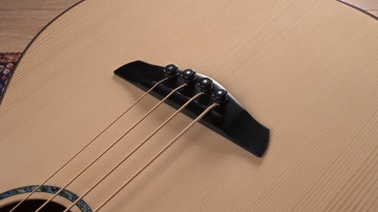 Faith Natural Titan Acoustic Bass Electro, ebony bridge