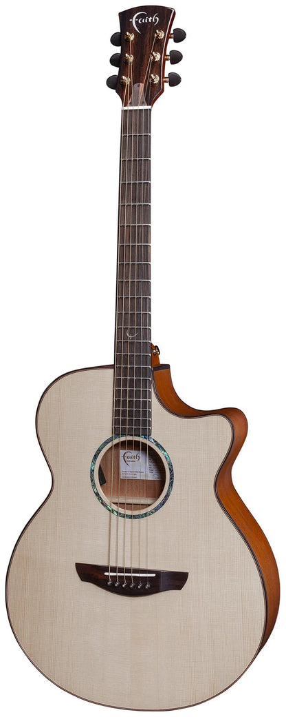 Faith Guitars Natural Venus Cutaway Electric/ Acoustic Guitar PRE ORDER