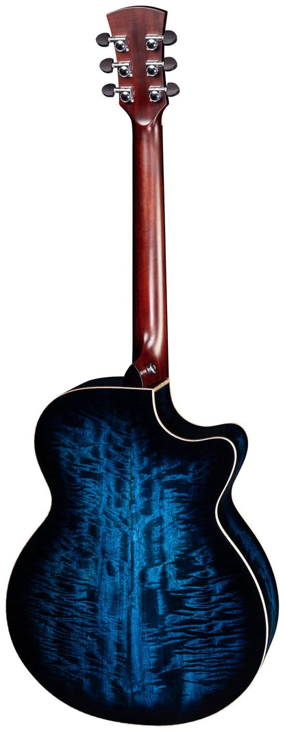 Faith Guitars Blue Moon Venus Cutaway Left-Handed Electric / Acoustic Guitar PRE ORDER