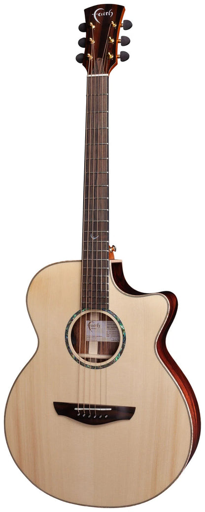 Faith Guitars HiGloss Venus 3-Piece Indonesian Rosewood Back & Sides Electric / Acoustic Guitar PRE ORDER