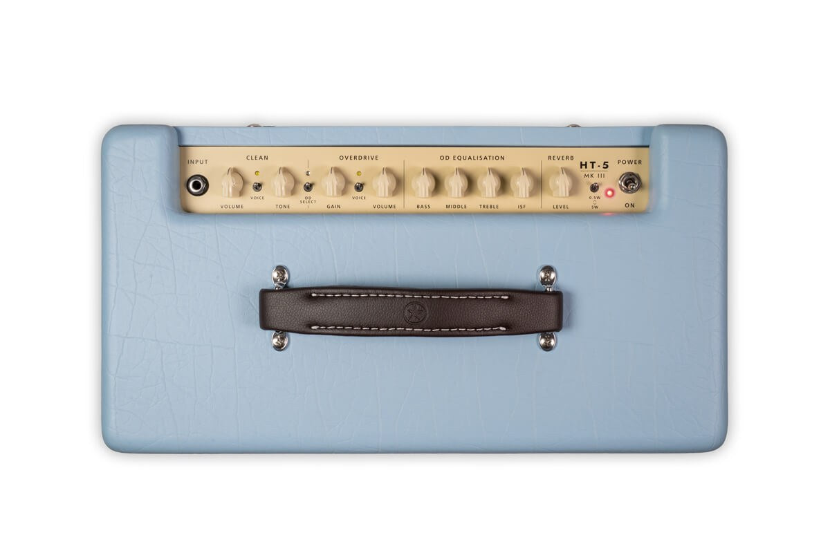 Blackstar HT-5R MkIII Baby Blue – top control panel