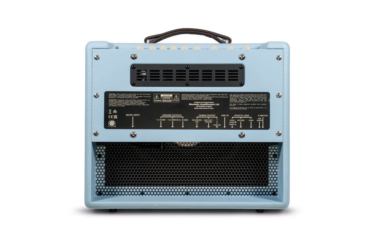 Blackstar HT-5R MkIII Baby Blue – rear panel