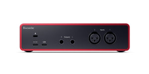 Focusrite Scarlett 2i2 4th Gen USB-C Audio Interface