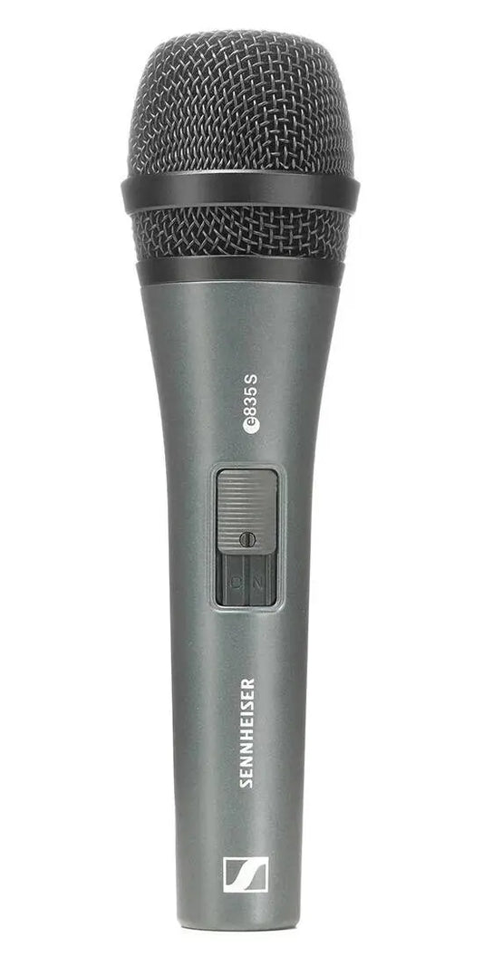 Sennheiser e835-S Evolution Handheld Dynamic Cardioid Microphone with On/Off Switch
