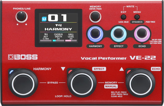 BOSS VE-22 Vocal Processor