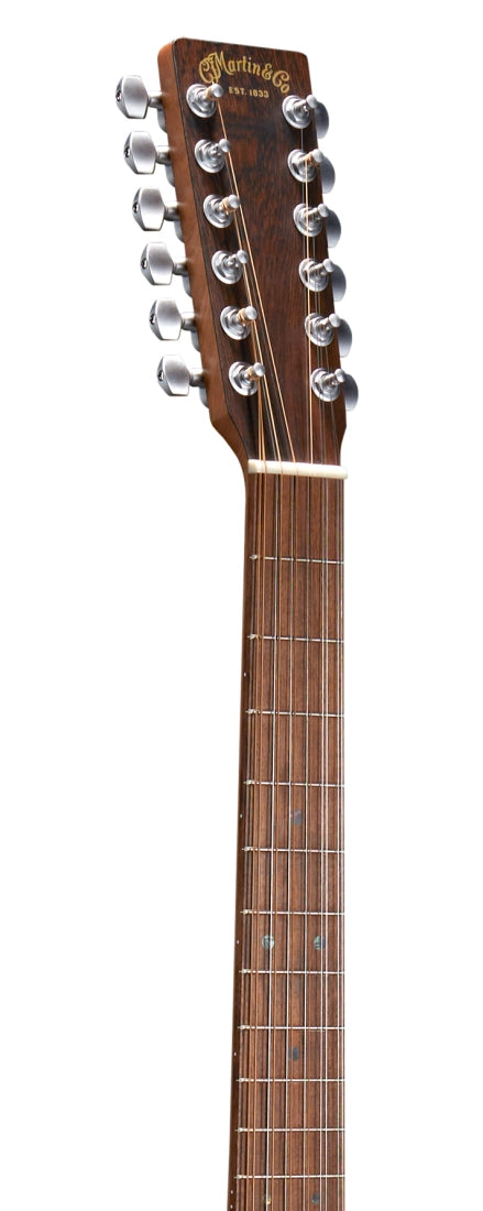 Martin Guitars D-X2E Brazilian Dreadnought 12-String Electric Acoustic Guitar with Gigbag