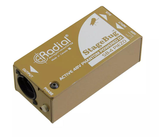Radial SB-4 Piezo - Active DI for Piezo Pickups (w/Phantom Power)