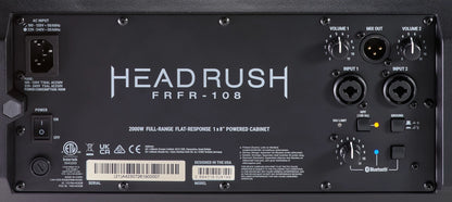 HeadRush FRFR-108 MKII Full Range/Flat Response 1x8 Powered Cabinet With Bluetooth