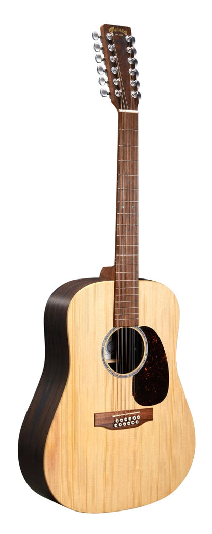 Martin Guitars D-X2E Brazilian Dreadnought 12-String Electric Acoustic Guitar with Gigbag