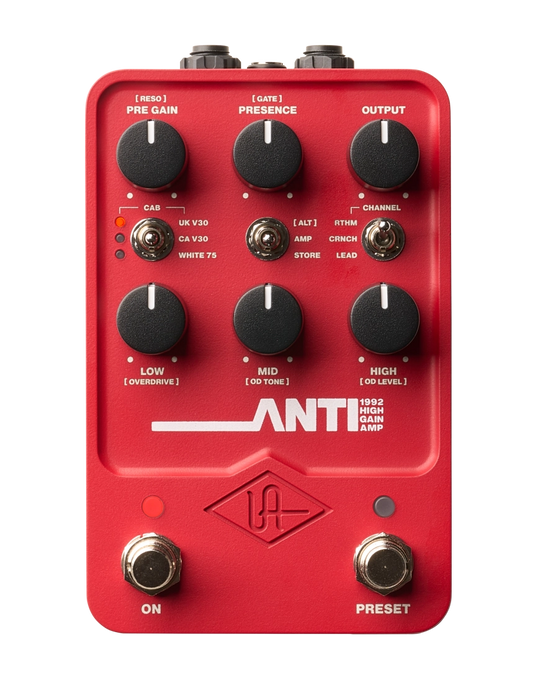 Universal Audio ANTI 1992 High Gain Amp Pedal