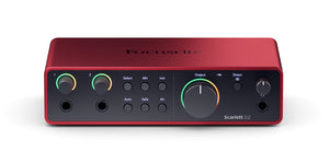 Focusrite Scarlett 2i2 4th Gen USB-C Audio Interface