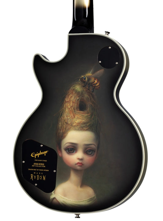 Epiphone Adam Jones Les Paul Custom Art Collection: Mark Rydon's ''Queen Bee'' - Antique Silverburst