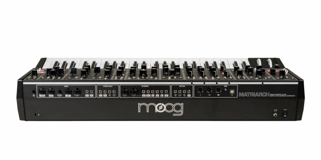 Moog Matriarch Dark 4-Note Paraphonic Analog Synthesizer – Maar's