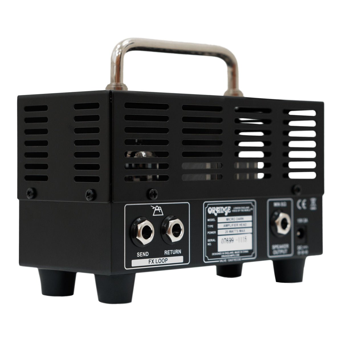 Orange Micro Dark 20W Valve-Preamp Mini Guitar Amp Head – additional view
